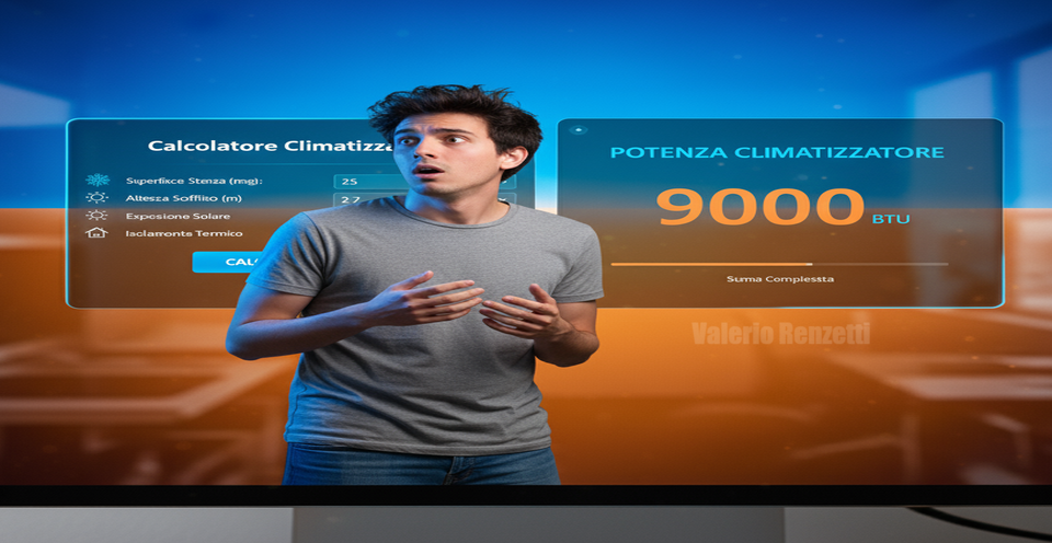 Calcolo btu climatizzatore online gratuito