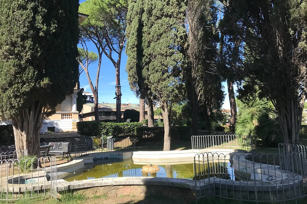 Fontana di Villa Bonelli al Portuense, Roma